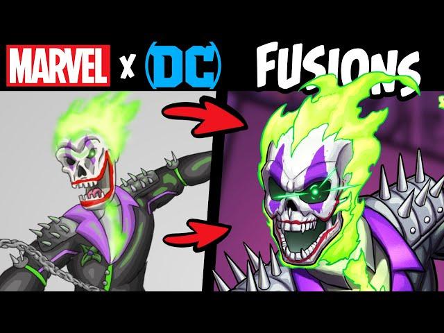 What if MARVEL & DC Characters Were Combined?! (Subscriber Art Redraw Stories & Speedpaint)