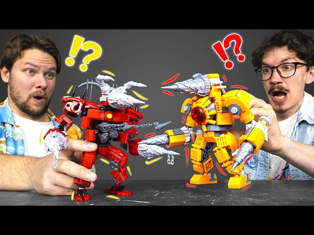 We Made 3 Skibidi Strongest Titans with LEGO: Upgraded Titan Drillman, Titan Clockman And More! 