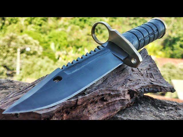 Knife Making - Making an M9 Bayonet - CS:GO