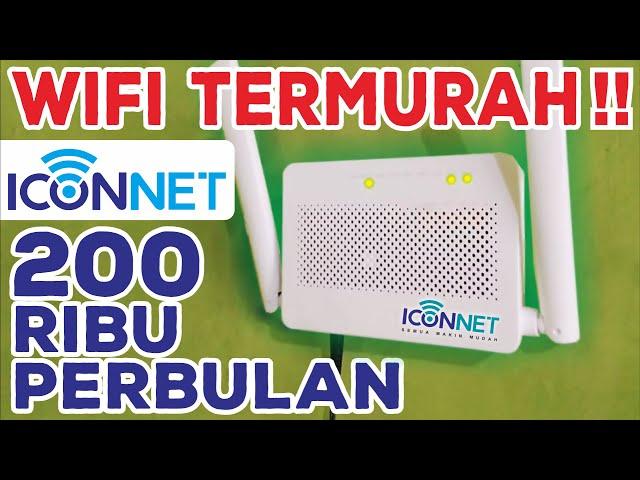 Tonton Video Ini Sebelum Pasang ICONNET‼️Review ICONNET 10MBPS Setelah 2 Bulan Pemakaian‼️