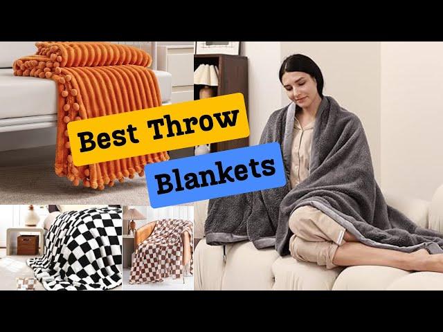 Best Throw Blanket 2024 | Top 5 Throw Blankets @lonefox