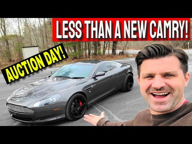 I bought a $215,000 Aston Martin V12 DB9 at a Dealer Aucton - Flying Wheels