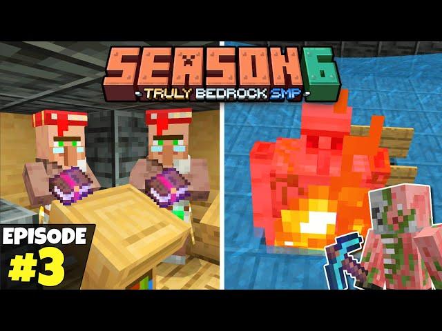 (secret) IRON FARM & Villager Trading! Minecraft 1.21 Let's Play Episode 3! (Truly Bedrock S6)