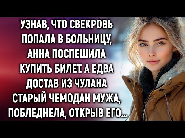 Узнав, что свекровь попала в больницу, Анна поспешила купить билет. А едва достав чемодан мужа