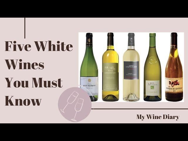 5 Essential White Wines Every Wine Lover Must Know!