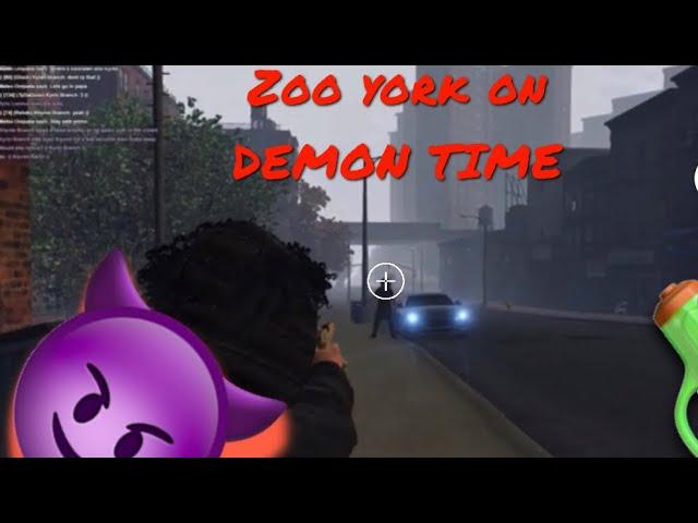 GTA RP | “GEEK” ZOO YORK DEMON TIME| MONTAGE