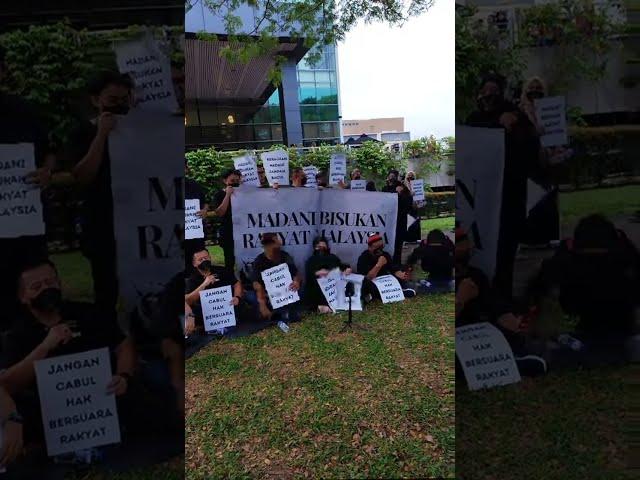 PROTES MADANI BISUKAN RAKYAT MALAYSIA