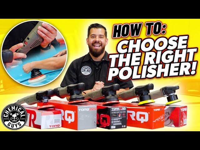 Rotary Vs Dual Action - Which is the right polisher for the job? TORQ Machine Polisher Guide 2023