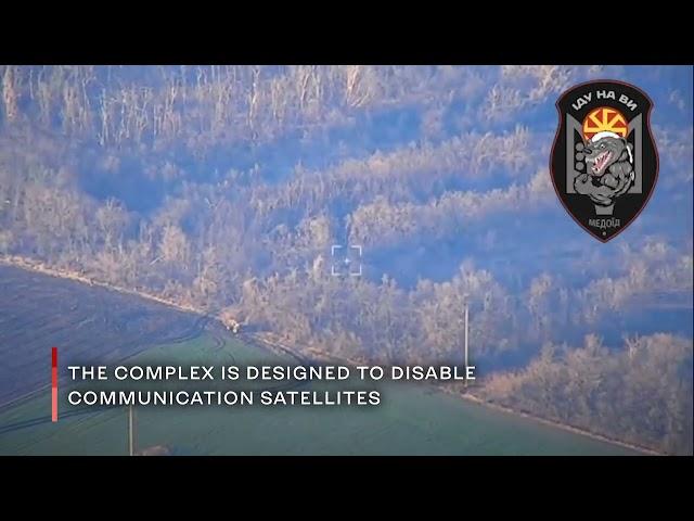 Ukrainian Special Operations Forces destroy Russian TIRADA-2 orbital satellite jamming system