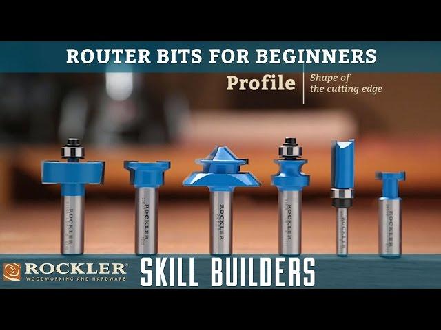 Router Bits for Beginners | Rockler Skill Builders