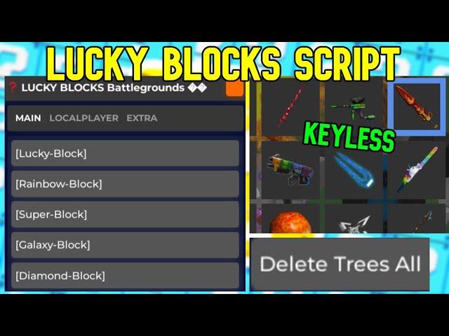 Lucky Blocks Battlegrounds Script | Roblox Script | Not Patched | No Ban