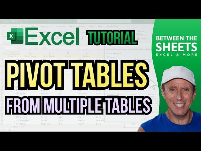 Create Pivot Tables from Multiple Tables