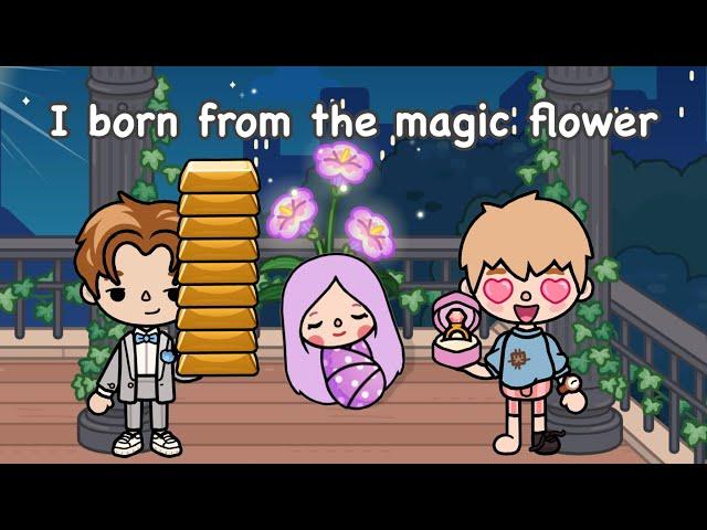 Beauty born from the magic flower 🪄 | Toca life story | Toca Boca