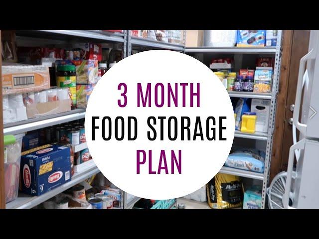 HOW TO PREPARE A 3 MONTH STOCKPILE SUPPLY NOW!!!!