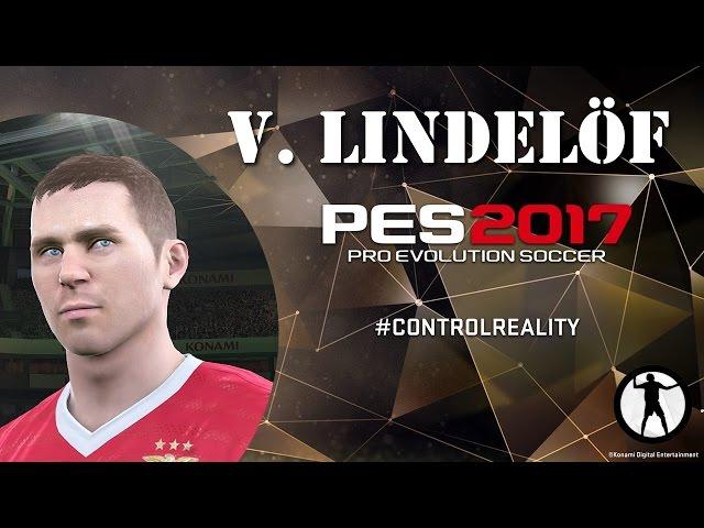 PES 2017 Face Build Victor Lindelöf (Manchester United)