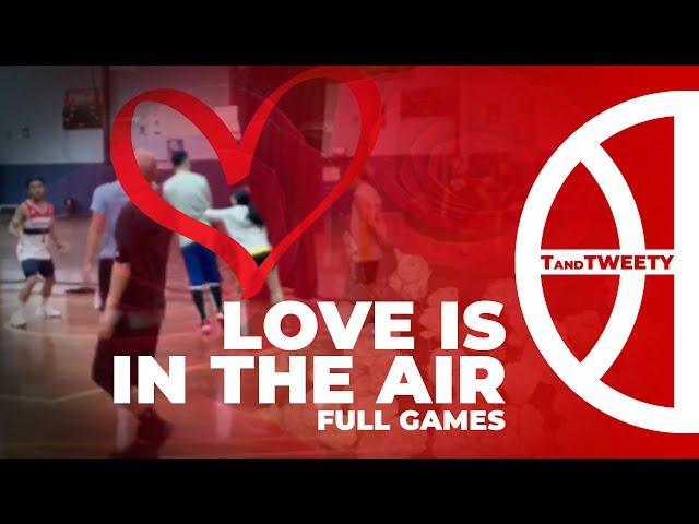 Love is in the air, Tweety elbows Tee 5v5 basketball full game footage