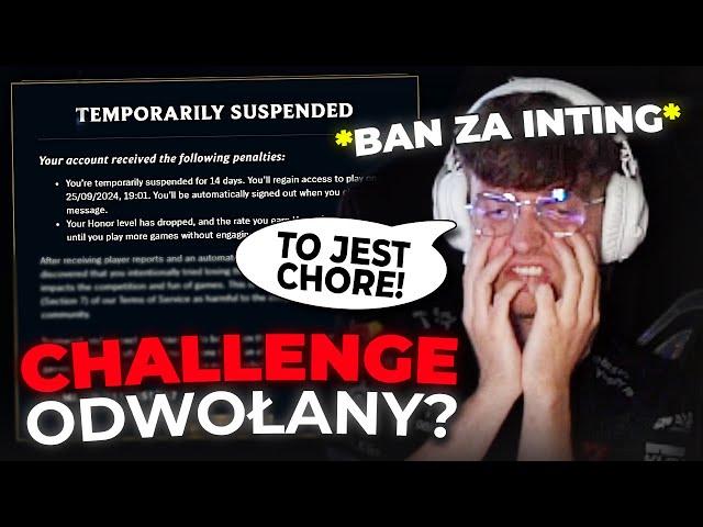 ZBANOWALI MI KONTO! CHALLENGE ZAGROŻONY 