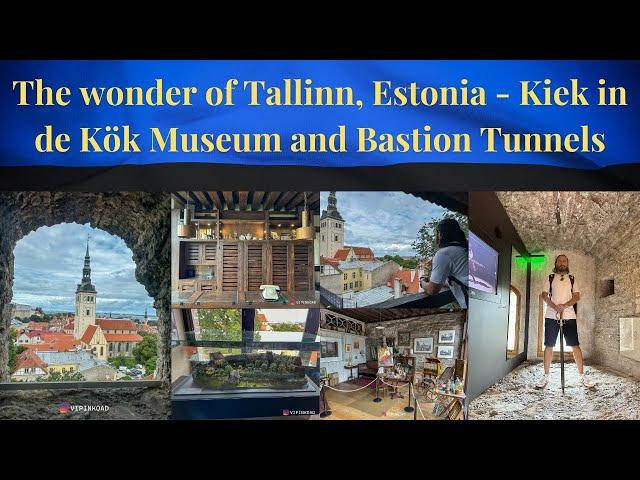 The wonder of Tallinn, Estonia - Kiek in de Kök Museum and Bastion Tunnels #travel #estonia #europe