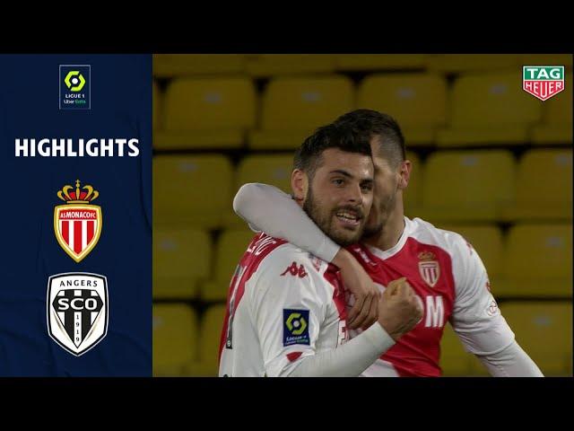 AS MONACO - ANGERS SCO (3 - 0) - Highlights - (ASM - SCO) / 2020-2021