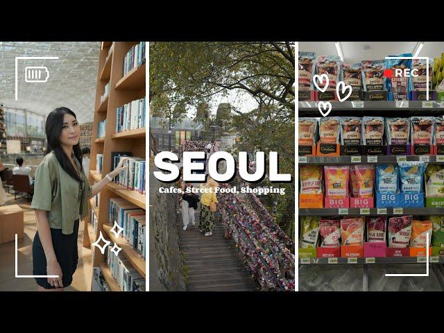 KOREA TRAVEL VLOG | Eating, Shopping, and Cafe Hopping in Seoul