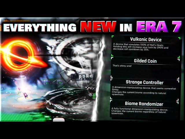 EVERYTHING *NEW* IN ERA 7 | Sols RNG