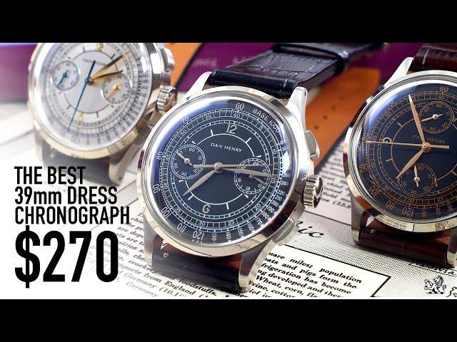 The Best 39mm Gentlemen’s $270 Chronograph Dress Watch: Dan Henry 1937