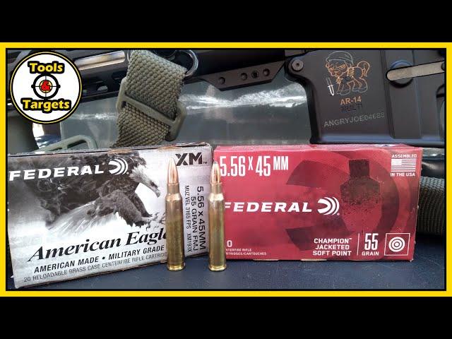 5.56x45 AR15 AMMO Test!...Soft Point vs FMJ!