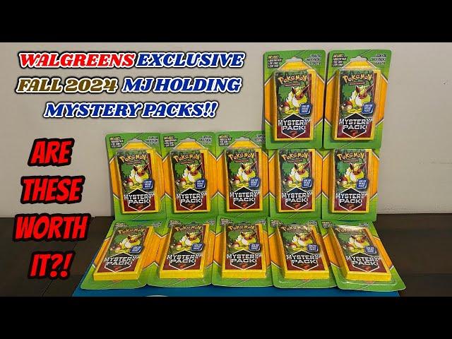 I opened 12x of the NEW Walgreens Exclusive Fall 2024 Pokemon Mystery Packs!! Are these worth it?!