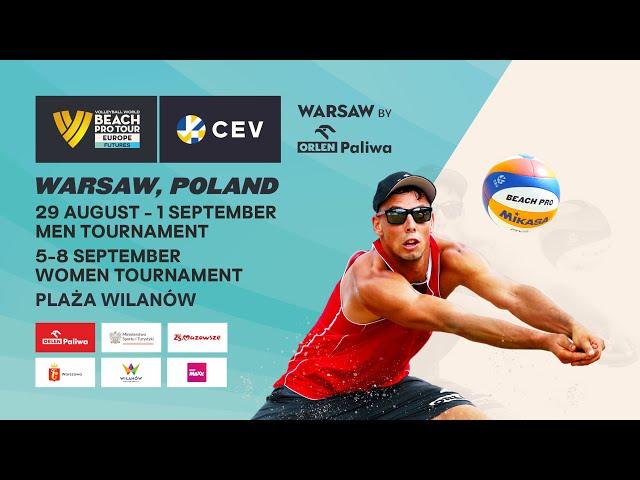 Volleyball World Beach Pro Tour Futures Warsaw by Orlen Paliwa 2024 | Mężczyźni | Finały