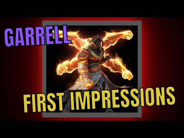 Garrel Champion Spotlight! Initial Reaction! | Awaken: Chaos Era