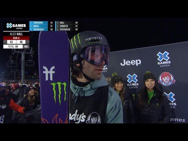 Alex Hall double cork 2160 at X Games Aspen 2022