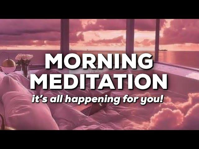 *EXTREMELY POWERFUL* Listen Once Every Morning! Morning Meditation & Self Concept Affirmations