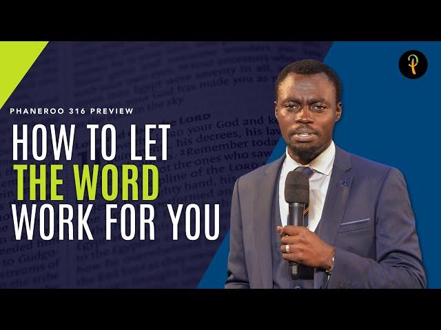 How To Let The Word Work For You | Sermon Preview | Apostle Grace Lubega