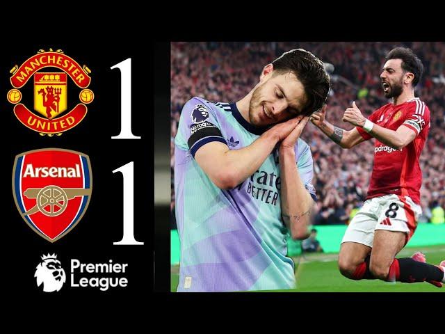  Manchester United vs Arsenal 1-1 | Extended Highlights Premier League Highlights 2024/25