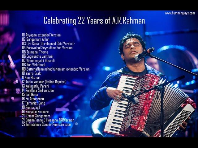 Unreleased Bit Songs Collections of A.R.Rahman - Part 1 | Hummingjays.com