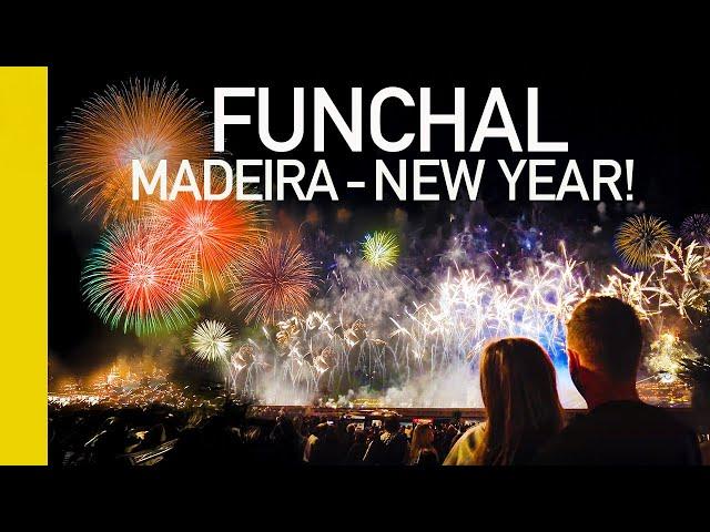 Funchal, Madeira Fireworks New Year 2025 | The world's best fireworks display!!!