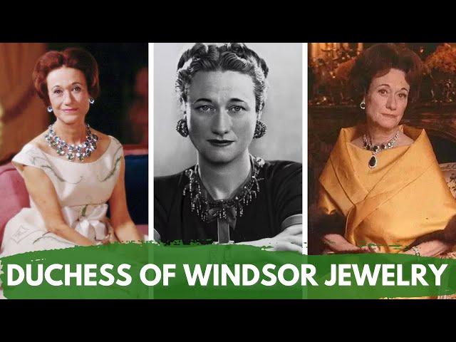 Duchess of Windsor Jewelry Collection  | Wallis Simpson Royal Jewellery | Diamonds | Royalty Gems