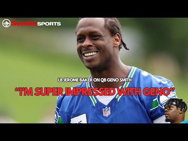 New Seattle Seahawks LB Jerome Baker is 'super impressed' with Geno Smith