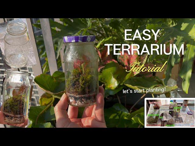 EASY TERRARIUM IDEA -  A Step-by-Step Guide 