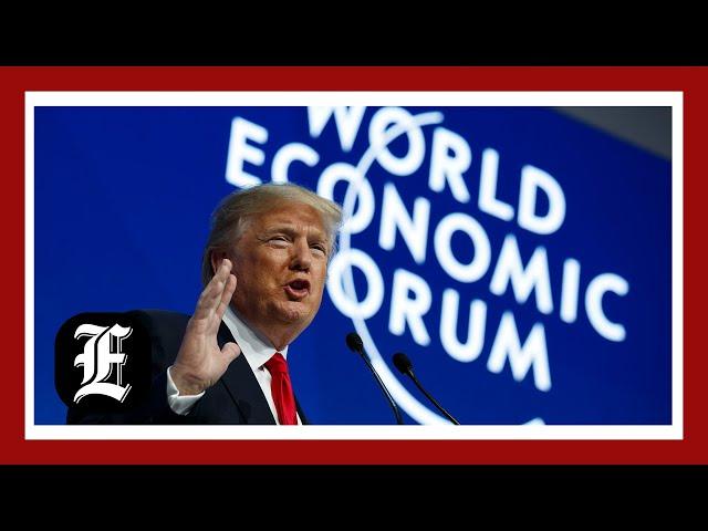 WATCH LIVE: Trump speaks at World Economic Forum in Davos