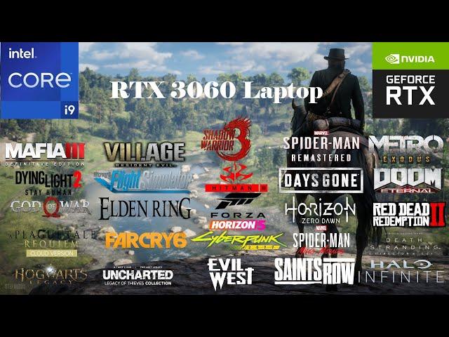 RTX 3060 Laptop Gaming in 2023  part 1- Test in 25 Games