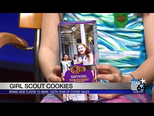 Girl Scouts are selling their cookies, including a new flavor