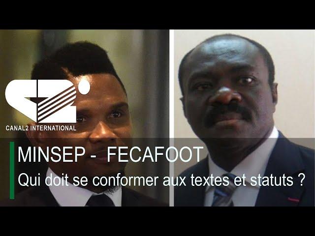 MINSEP -  FECAFOOT : Qui doit se conformer aux textes et statuts ? (AU COEUR DU SPORT du 17/12/2024)