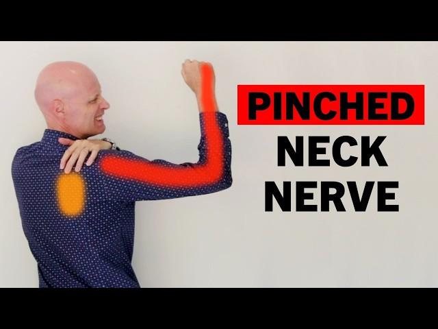 How To Fix A Pinched Nerve In Neck Causing Arm Pain or Rhomboid Pain