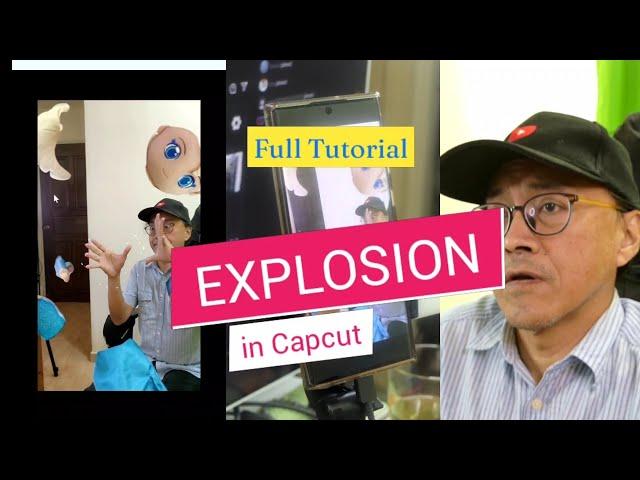 Full Tutorial on How to Make Something Explode into Pieces using Capcut