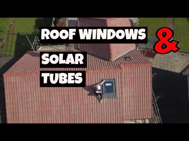 Skylights instead of windows & choosing solar tubes