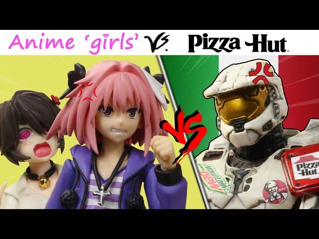 Anime Girls vs Pizza Hut