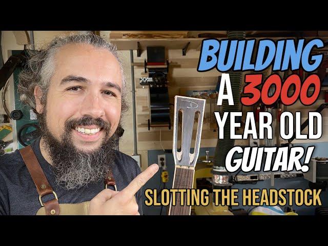 How To Make An Acoustic Guitar Ep. 37 (Slotting The Headstock)