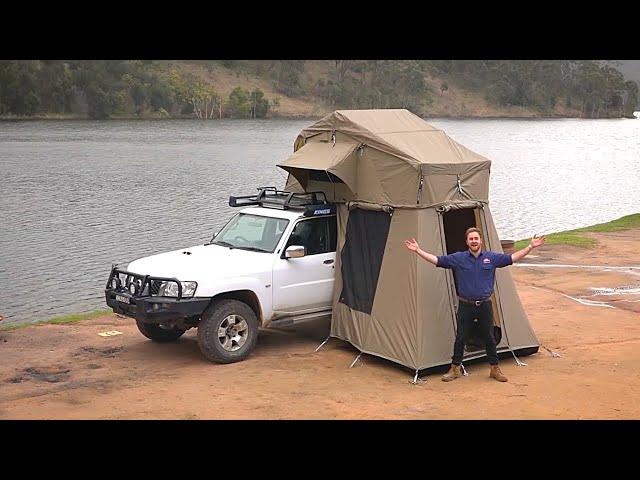 How to set up a Kings Roof Top Tent (6 Steps)