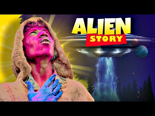 ALIEN in Village || गांव में एलियन || Comedy video || UNIQUE BOYZ